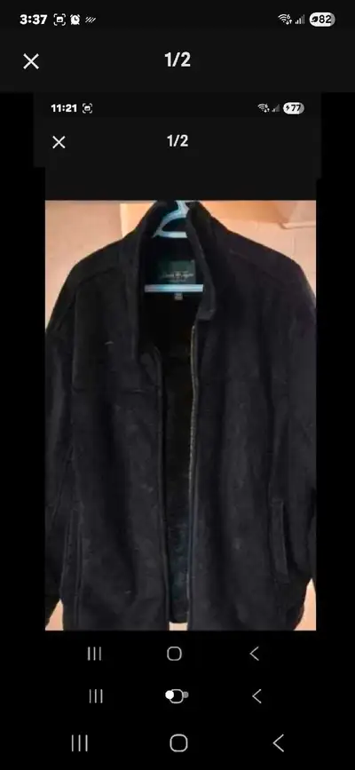 This is a David Taylor black jacket in size 2XL. It's a great jacket and it's in good condition. A s...