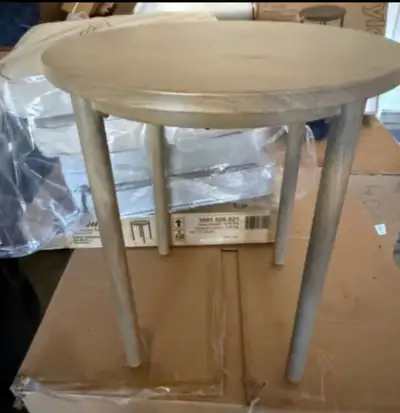 Brand new accent outdoor patio table $10 style well retail$48.99, View more