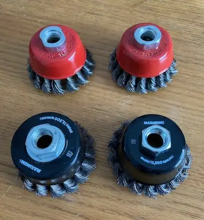 new carbon steel wire cup brushes, View more