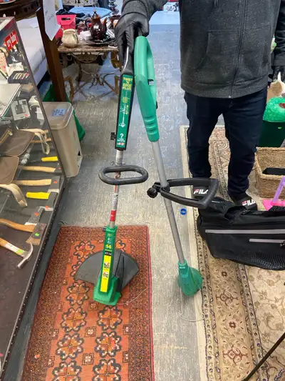 I'm offering a used Weed Eater XT14 electric trimmer, ready to tackle your lawn's unruly edges with...