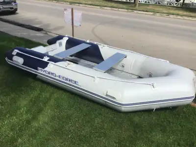 I have for sale my 10’-8”inflatable boat. Used very little. It comes with paddle/ores, pump, repair...