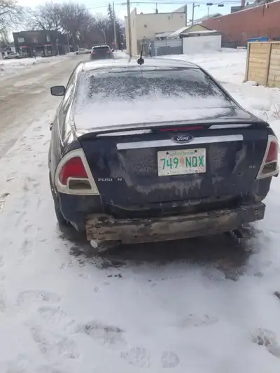 2007 ford fusion for sale runs and drives good has some minor cosmetic damage such as back bumper mi...