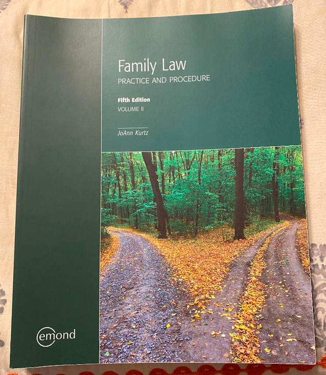Family Law Textbook in Textbooks in Mississauga / Peel Region