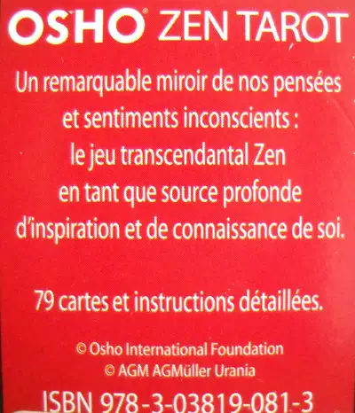 JEU OSHO TAROT ZEN (5$), View more