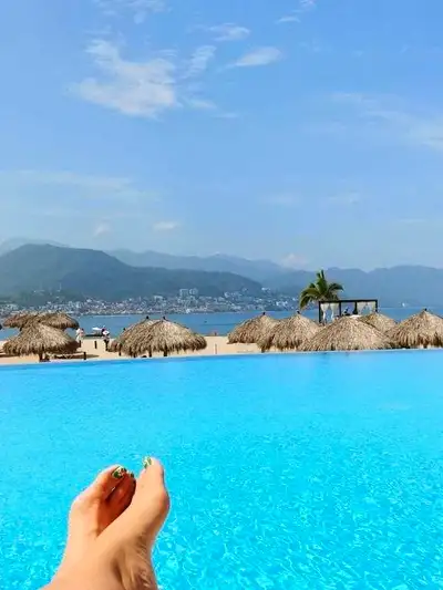 Centrally located in Puerto Vallarta, 2-bedroom, 1200sf condo at Grand Venetian, Vallarta's premier...