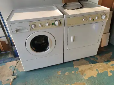 Washer, Dryer both of then 60$