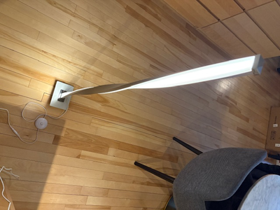 twisted LED floor Lamp - Dimmable, View more