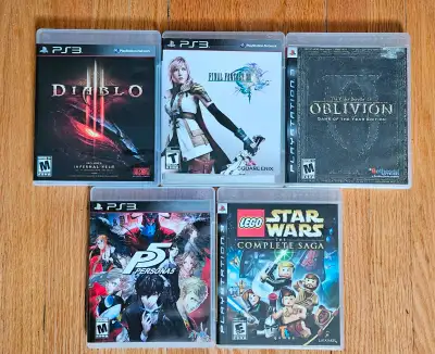 Playstation 3 games lot, View more