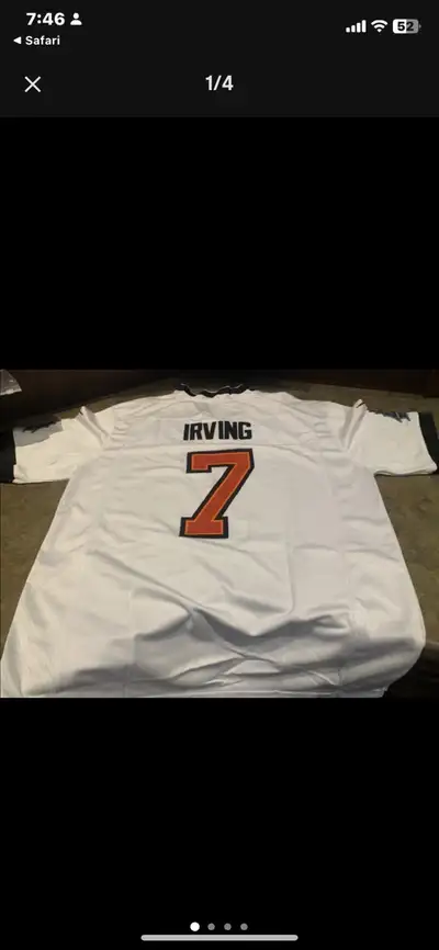 Irving Buckaneers small mens jersey, View more