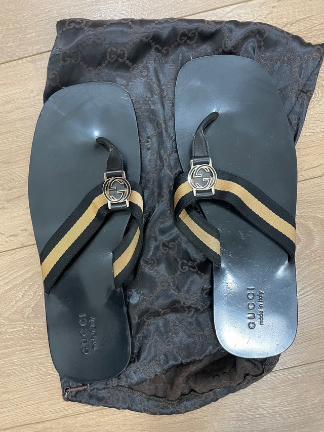 Gucci men’s sandal in Men's Shoes in Burnaby/New Westminster