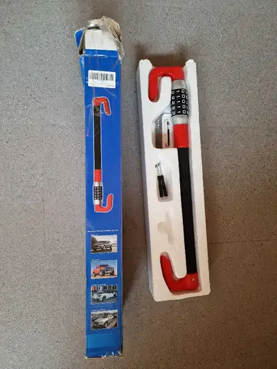 ✔Auto theft bar: MAXIMUM SECURITY: The steering wheel lock is not only a sturdy security car lock, a...