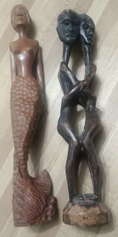 Two exotic figures in Arts & Collectibles in Peterborough