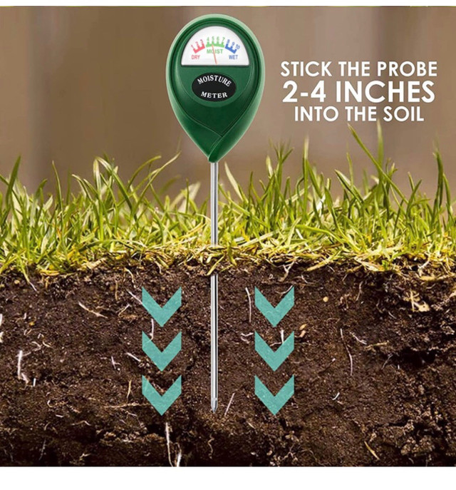 New Soil Moisture Sensor Meter, Moisture Meter for Plants, Plant in Other in Markham / York Region - Image 3