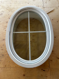 Fenêtre ovale en PVC