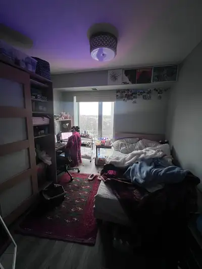 Master bedroom in girls apartment available for student in 333 king st north