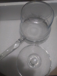 Pyrex Flameware Glass Double Boiler inner Pot & Lid replacement