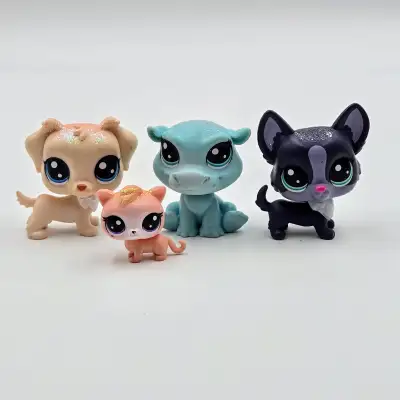 Littlest Pet Shop Cookie Jar Glitter Dog Sitar Teal Hippo Sugar, View more