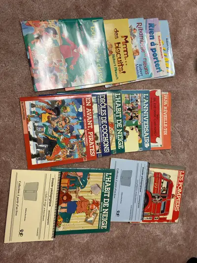Robert Munsch books/livres , French/Français, View more