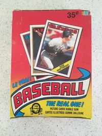 1988 OPC O-Pee-Chee Baseball Box 48 Packs Case Fresh Alomar RC