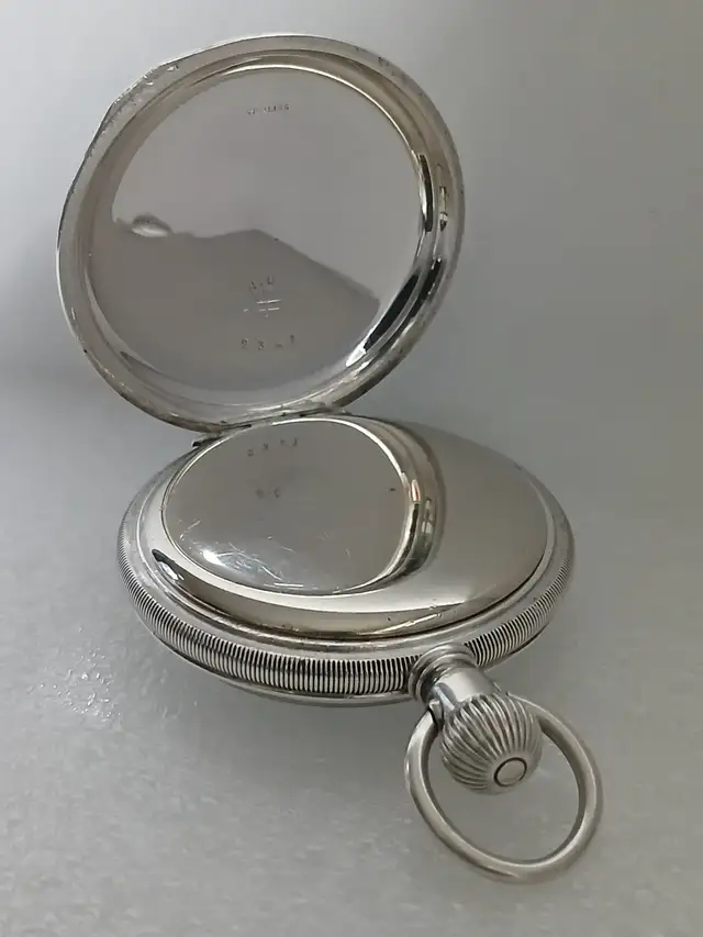 Sterling Silver Watch -- Waltham 1888 -- Montre Argent Sterling in Jewellery & Watches in City of Montréal - Image 4