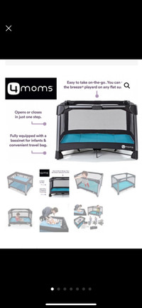 4moms playard crib changing table playpen