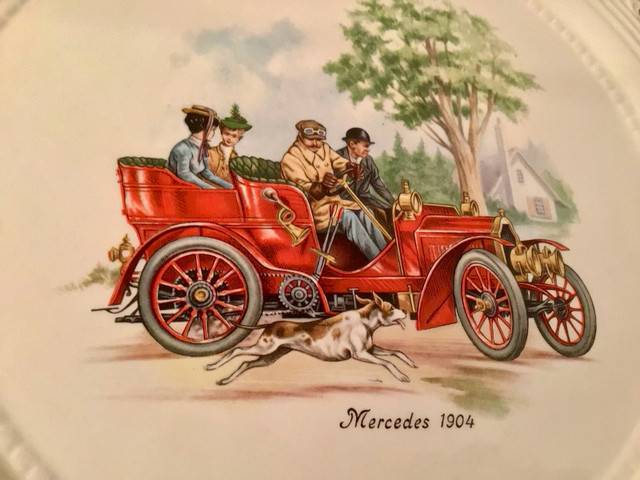 Vintage - Assiette décorative d’une  Mercedes 1904 dans Décoration intérieure et accessoires  à Longueuil/Rive Sud - Image 2