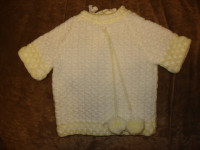 vintage baby sweater