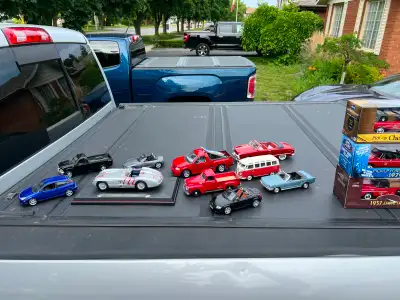 6 vintage collectible BNIB Canadian tire trucks and loose die cast vehicles. Focus SVT F350. Super d...