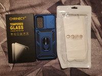 Samsung A03s case and screen protector