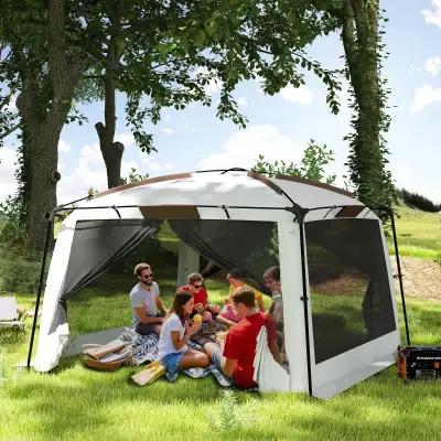 12' x 12' Screen Tent, UV50+ Protection Outdoor Screen House wit, View more