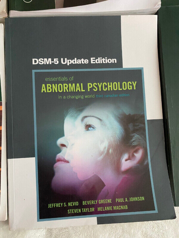 Abnormal Psychology (Brand New) dans Manuels  à Région de Mississauga/Peel