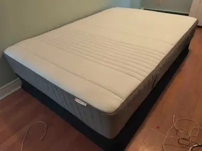 Delivery included -Double size mattress and boxspring , View more