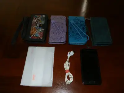 Unlocked Samsung Galaxy A5(2017) cell phone in excellent overall working clean condition. Also comes...