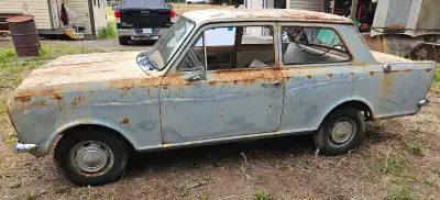 Very solid car. Year 1963-65 no registration or tag. Could be built as a great drag car.