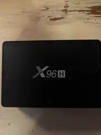 Ghostware android box  with 1 yr live tv 