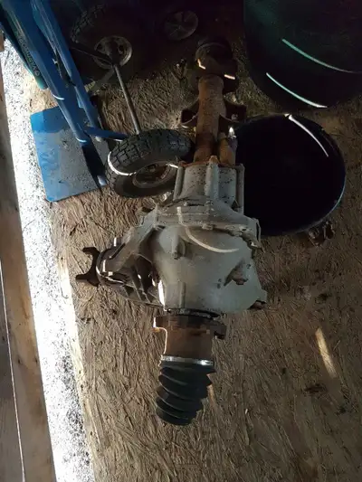 Also have one new cv shaft to go with it. Make an offer, want it gone.