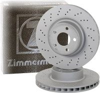 FRONT DISC BRAKE ROTOR ZIMMERMANN-400368520