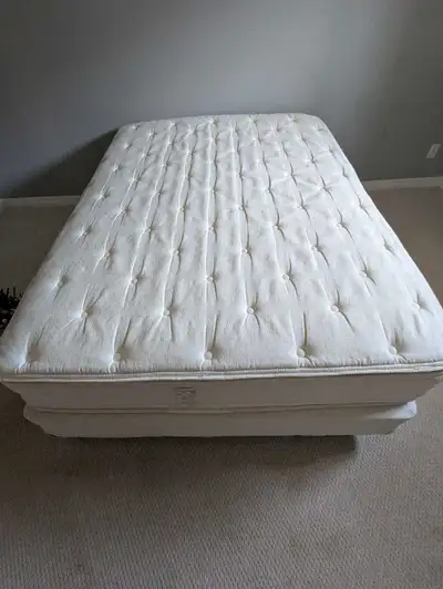 Queen Size Pillow Top Mattress/Boxspring & Frame, View more