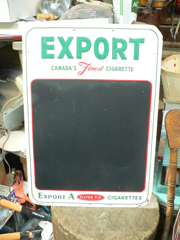 belle enseigne antique export'a # 10166 dans Art et objets de collection  à Lanaudière - Image 2