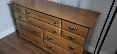 10 drawer solid wood dresser, View more