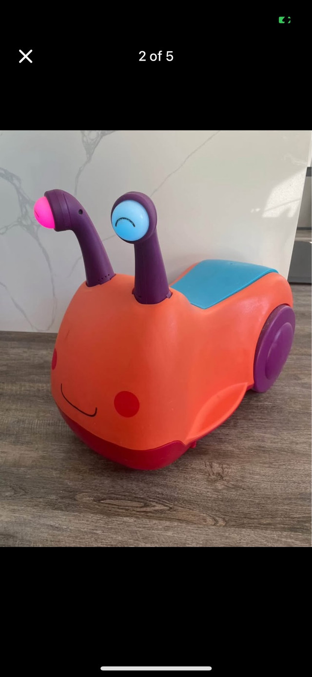 Snail - Toddler ride on toy in Toys in Calgary - Image 2
