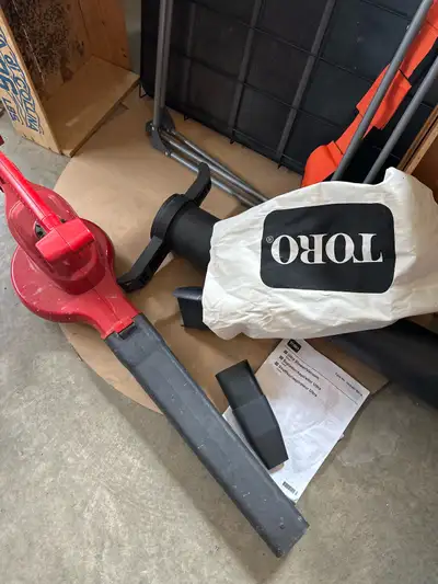 Toro ultra blower and vacuum, View more
