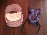 JJ Cole Infant Carseat Cover & Snugli Baby Carrier
