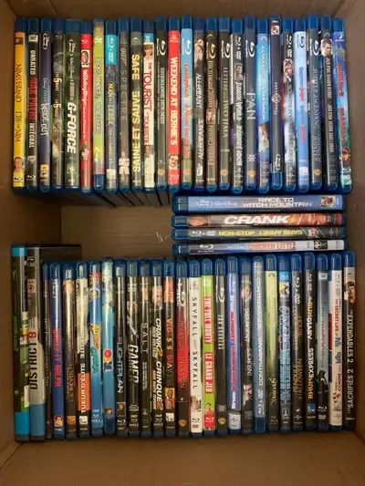 Big Box of Blu Ray Movies , View more