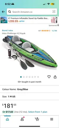 K2 Kayak inflatable
