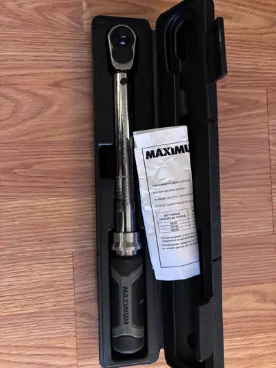 Maximum 3/8 Torque Wrench. Brand New, View more