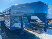 20 ft gooseneck stock trailer