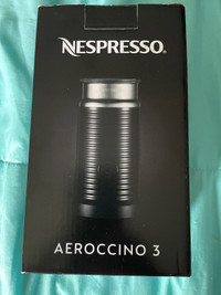 **NEW** Nespresso Aeroccino 3 Milk Frother - Black