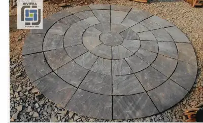 Flagstone Sale Limited Time Offer: Precut Circle Discounted Sale