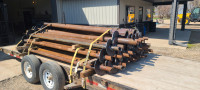 Helical screw piles